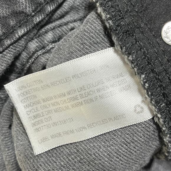 Universal Thread Women's High Rise Boyfriend Frayed Hem Black Weans Size 8R - Picture 5 of 8